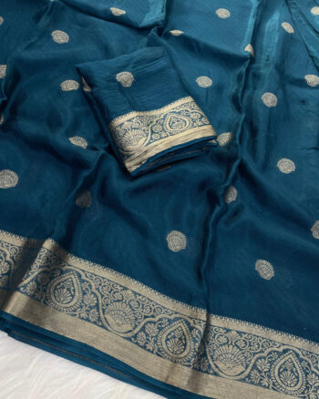 Viscose Crepe Budget Silk Sarees