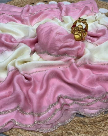 Budget Fancy trending  space  silk work sarees